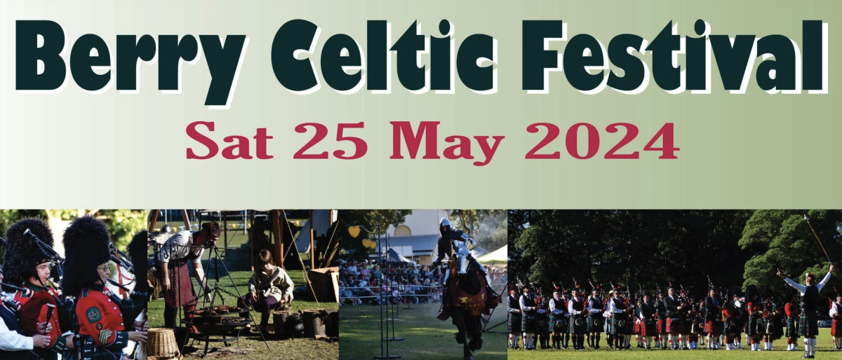 Banner for Berry Celtic Festival